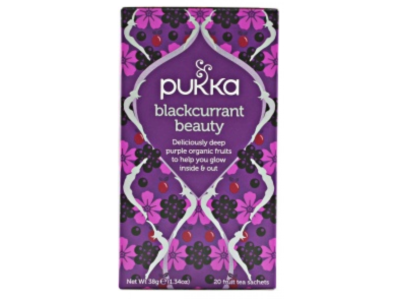 英國Pukka有機黑加侖子美人茶 20包